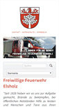 Mobile Screenshot of feuerwehr-elsholz.de